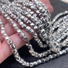 Стекло куб огранка серое непрозрачное микс 5 мм