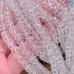 Стекло огранка рондель, цвет прозрачный 6 мм