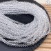 Стекло рондель огранка прозрачное 4х2 мм