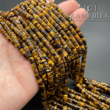 Тигровый глаз диски 4*2 мм