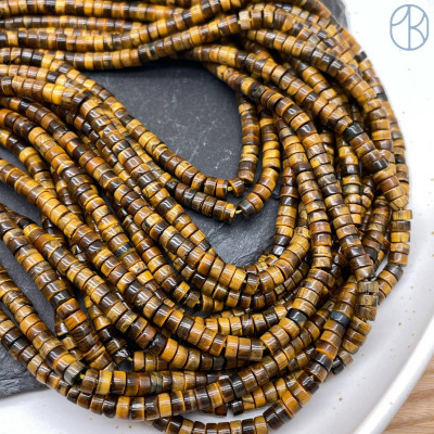 Тигровый глаз диски 4х2 мм