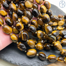 Тигровый глаз галтовка ~ 12-17 мм 