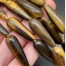 Тигровый глаз капля ~ 29х10 мм штучно