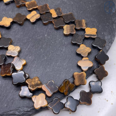 Тигровый глаз клевер 10 мм штучно