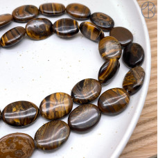 Тигровый глаз овал 20х15 мм