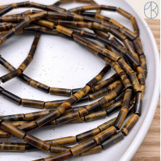 Тигровый глаз трубочки 13х4 мм