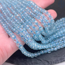 Топаз голубой микроогранка тонированный куб 4 мм Топаз голубой микроогранка тонированный куб 4 мм