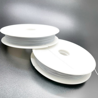 Тросик ювелирный цвет белый 0,35 мм