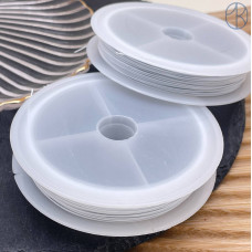 Тросик ювелирный цвет белый 0,38 мм