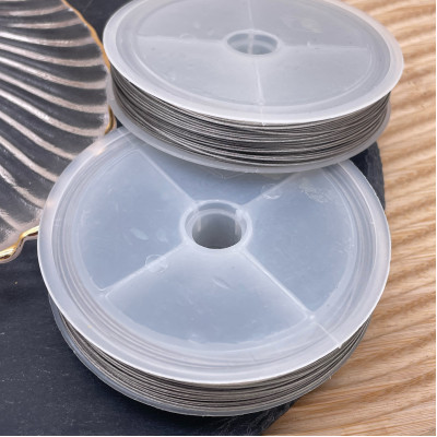 Тросик ювелирный цвет серебро 0,5 мм