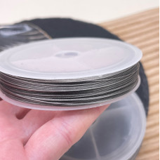 Тросик ювелирный цвет серебро 0,5 мм