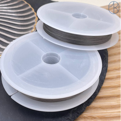 Тросик ювелирный цвет серебро 0,6 мм