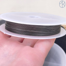 Тросик ювелирный цвет серебро 0,6 мм