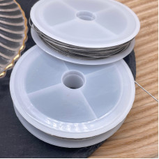 Тросик ювелирный цвет серебро 0,8 мм