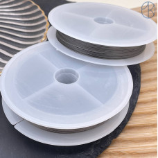 Тросик ювелирный цвет серебро 1 мм