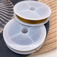 Тросик ювелирный цвет золото 0,8 мм