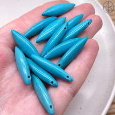 Турквенит овал 30х8 мм штучно