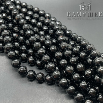 Турмалин черный (Шерл) №1 8 мм