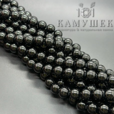 Турмалин черный (Шерл) 10 мм Турмалин черный (Шерл) 10 мм