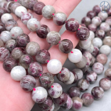 Турмалин розовый в кварце 10 мм