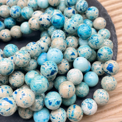 Варисцит бирюзовый (имитация) 12 мм