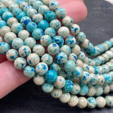 Варисцит бирюзовый (имитация) 6 мм