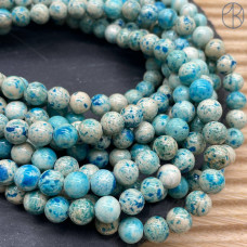 Варисцит бирюзовый (имитация) 8 мм