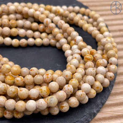 Варисцит коричневый (имитация) 6 мм