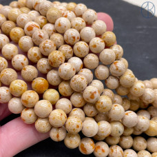 Варисцит коричневый (имитация) 8 мм