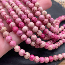 Варисцит розовый (имитация) 6 мм