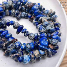 Варисцит синий галтовка (имитация) 9-16 мм