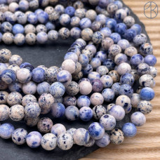 Варисцит сиреневый (имитация) 8 мм