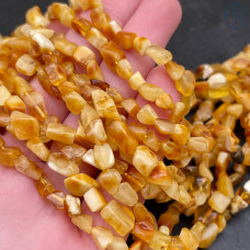 Янтарь галтовка ~ 6-8 мм 