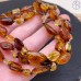 Янтарь коричневый микс галтовка ~ 11-20 мм