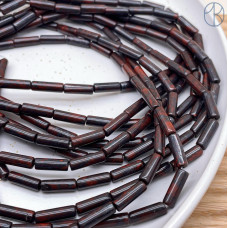 Яшма брекчиевая трубочки 13х4 мм