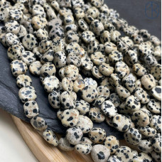 Яшма далматиновая галтовка ~ 8-10 мм