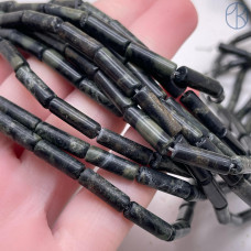 Яшма Камбаба (риолитовый камень) трубочки 13х4 мм