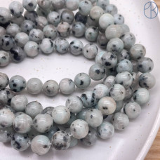 Яшма Киви голубая 10 мм