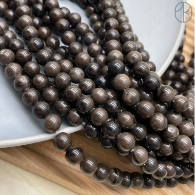 Яшма Кофейная 8 мм