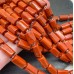 Яшма красная фриформ цилиндр ~ 11-12 мм