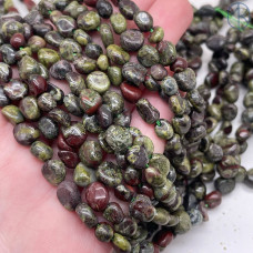Яшма Кровь Дракона галтовка 6-8 мм
