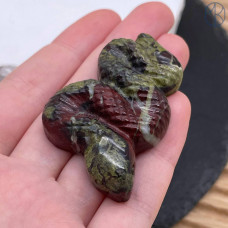 Яшма кровь дракона змея ~ 5 см