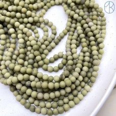 Яшма Матча матовая 4 мм Яшма Матча матовая 4 мм