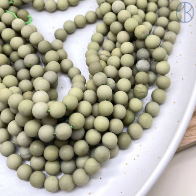 Яшма Матча матовая 6 мм