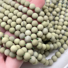 Яшма Матча матовая 6 мм Яшма Матча матовая 6 мм