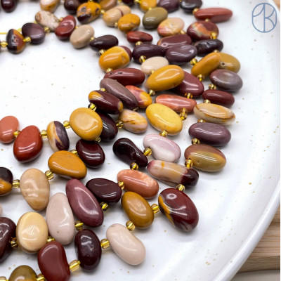 Яшма Мукаит галтовка  ~ 11-14 мм