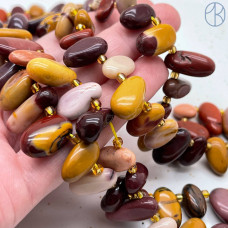 Яшма Мукаит галтовка ~ 11-14 мм Яшма Мукаит галтовка ~ 11-14 мм