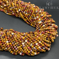 Яшма Мукаит микроогранка 2,5 мм Яшма Мукаит микроогранка 2,5 мм