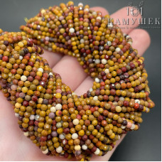 Яшма Мукаит микроогранка 2,5 мм Яшма Мукаит микроогранка 2,5 мм