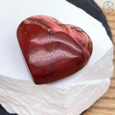 Яшма мукаит сердце ~ 4х5 см